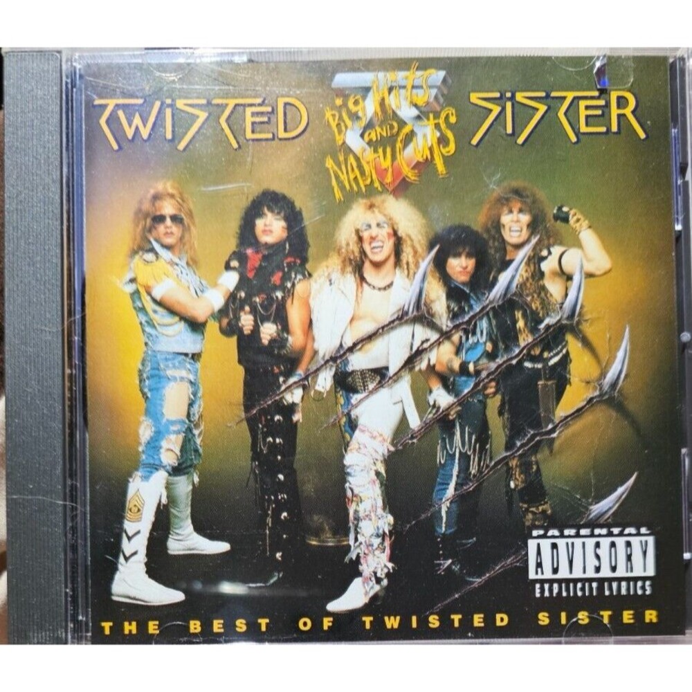 TWISTED SISTER - Big Hits And Nasty Cuts - The Best Of Twisted Sister - CD  1992